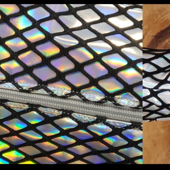 🐠Fishnet Hologram Boots🐠 - Picture 4 of 4